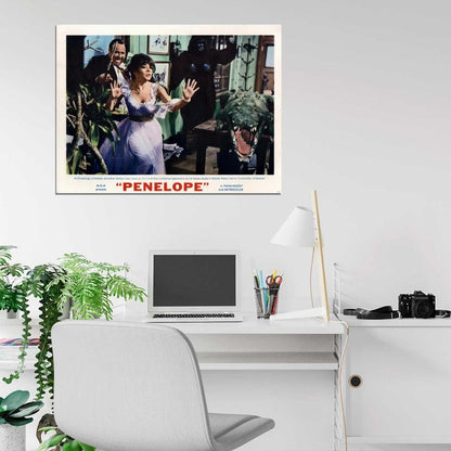 Penelope 1966 Retro Classic Movie Vintage Wall Art Print Poster