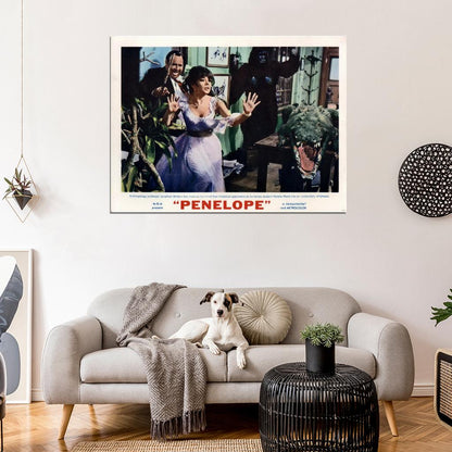 Penelope 1966 Retro Classic Movie Vintage Wall Art Print Poster