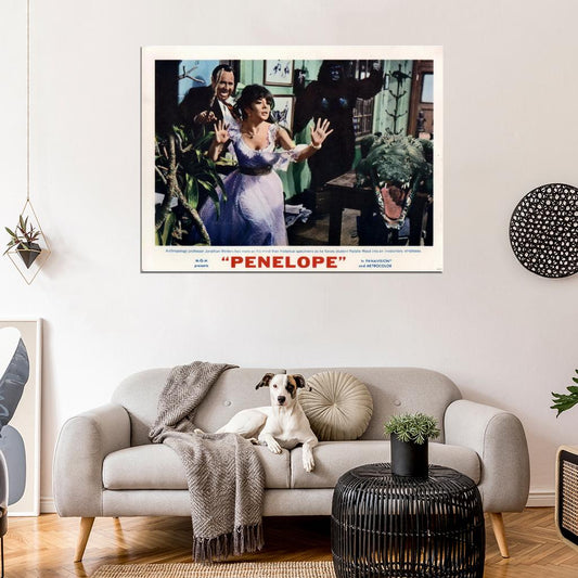 Penelope 1966 Retro Classic Movie Vintage Wall Art Print Poster