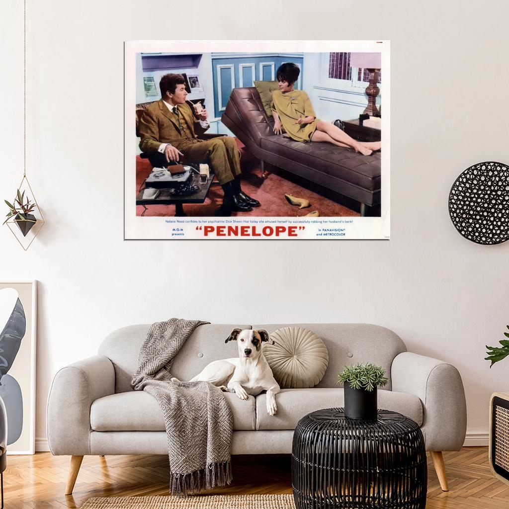 Penelope Natalie Wood Retro Movie Vintage Wall Art Print Poster