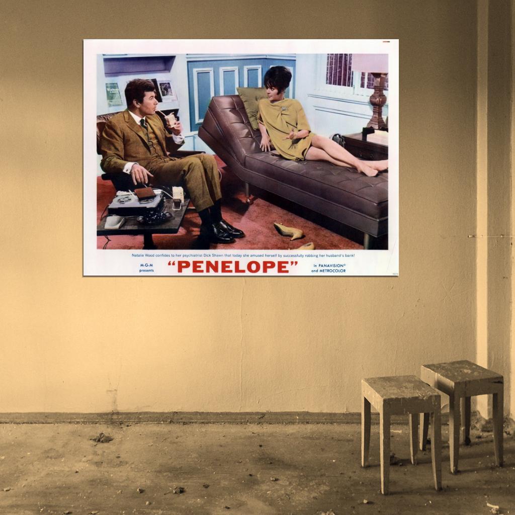 Penelope Natalie Wood Retro Movie Vintage Wall Art Print Poster