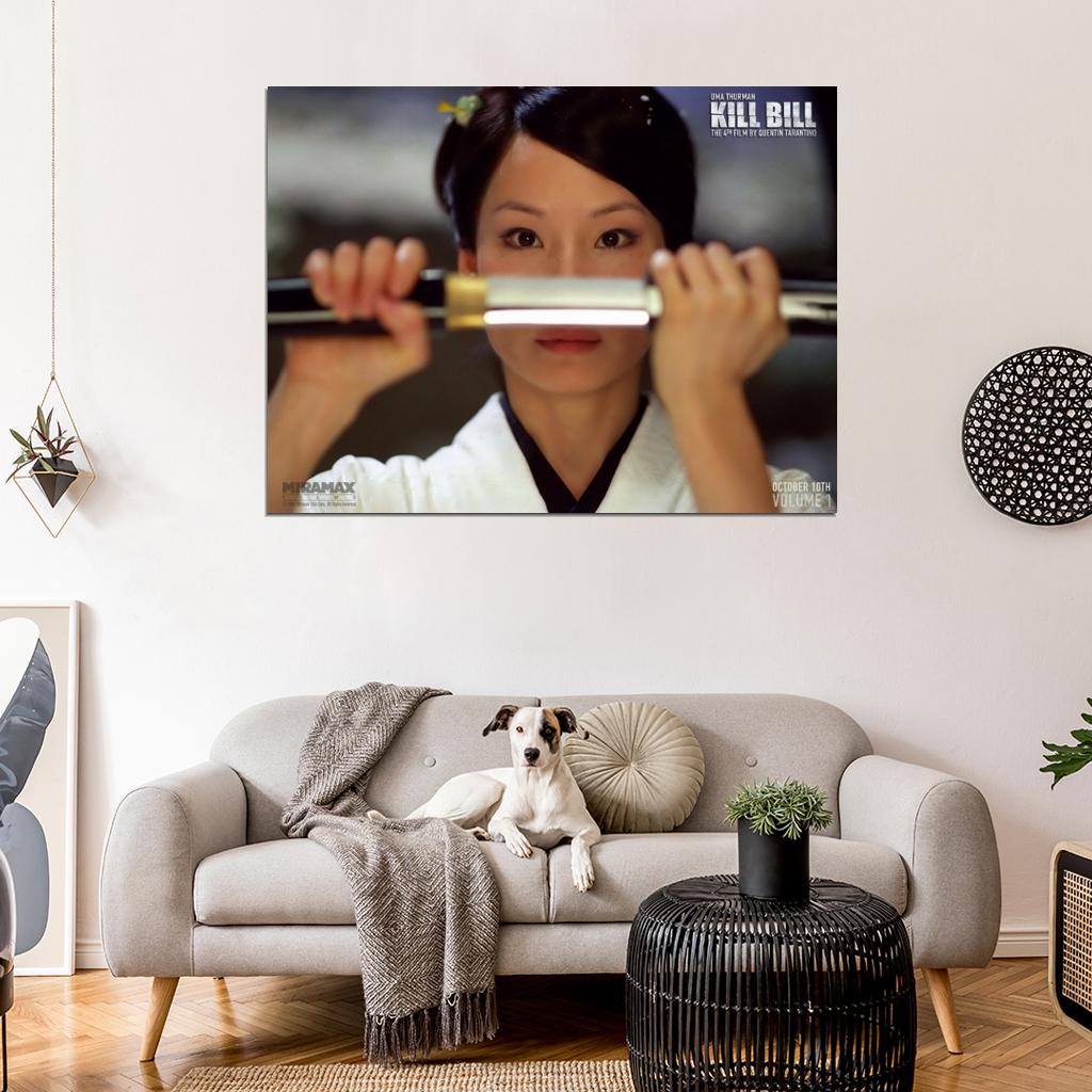 Kill Bill Lucy Liu Movie Wall Art Print Poster
