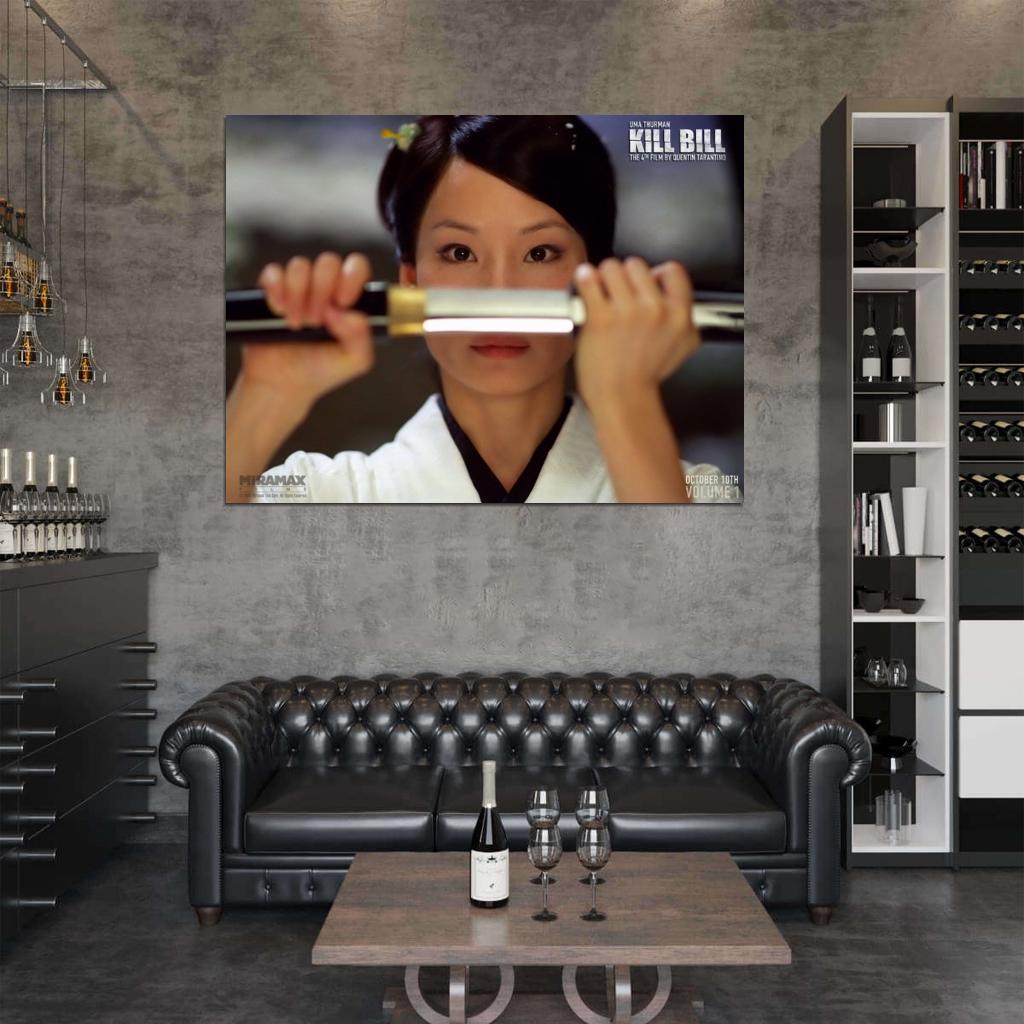 Kill Bill Lucy Liu Movie Wall Art Print Poster