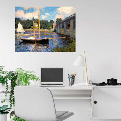 Nature Painting Retro Monet Wall Art Print Poster