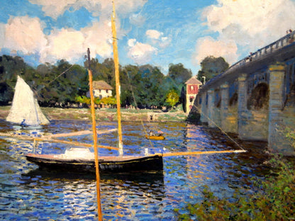 Nature Painting Retro Monet Wall Art Print Poster