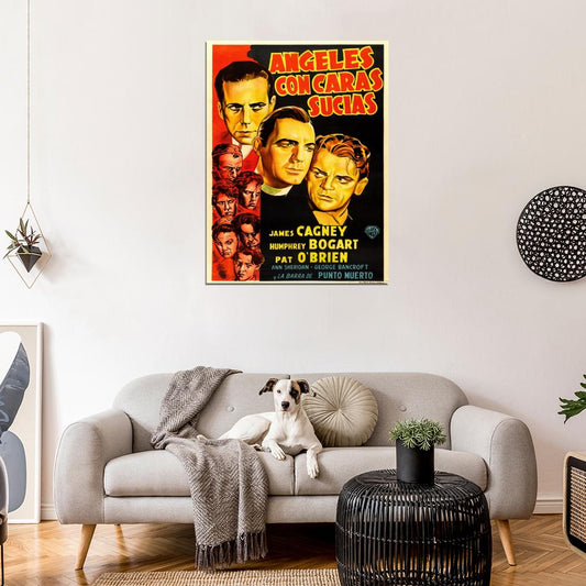 Angels With Dirty Faces 1938 Movie Vintage Wall Art Print Poster