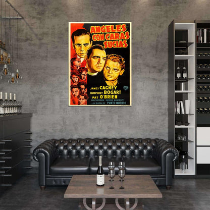 Angels With Dirty Faces 1938 Movie Vintage Wall Art Print Poster