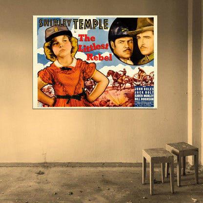 The Littlest Rebel 1935 Retro Movie Vintage Wall Art Print Poster