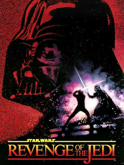 Star Wars Revenge Of The Jedi Painting Art Wall Art Print Poster