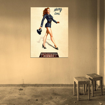 Sexy Girl Painting Art Wall Art Print Poster
