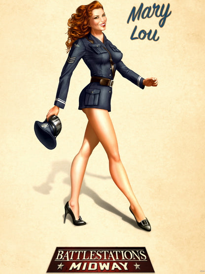 Sexy Girl Painting Art Wall Art Print Poster
