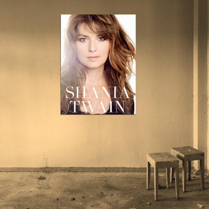 Shania Twain Beautiful Portrait Music Singer Wall Art Print Poster