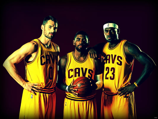 Lebron James The King Back Wall Art Print Poster