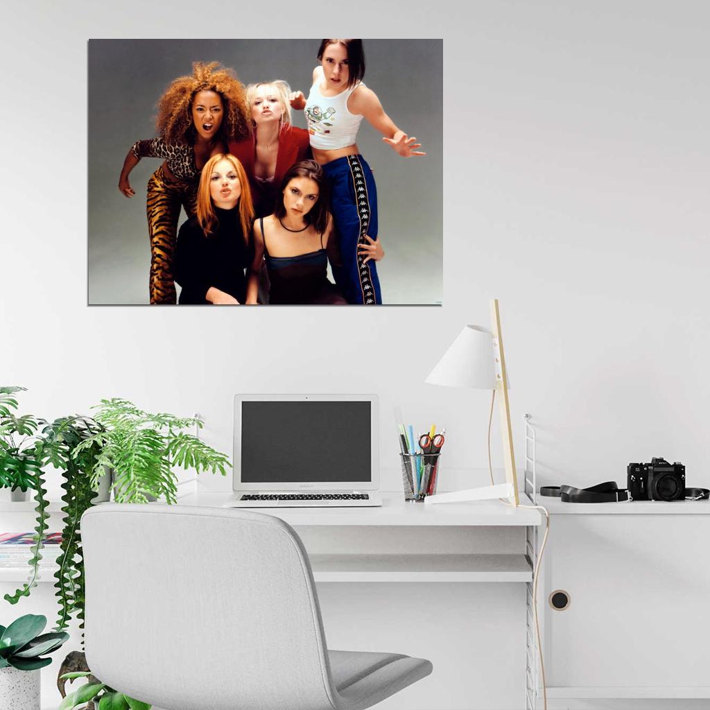 Spice Girls Hot Pop Music Group Wall Art Print Poster