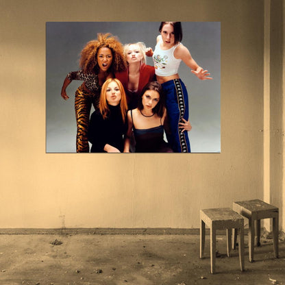 Spice Girls Hot Pop Music Group Wall Art Print Poster