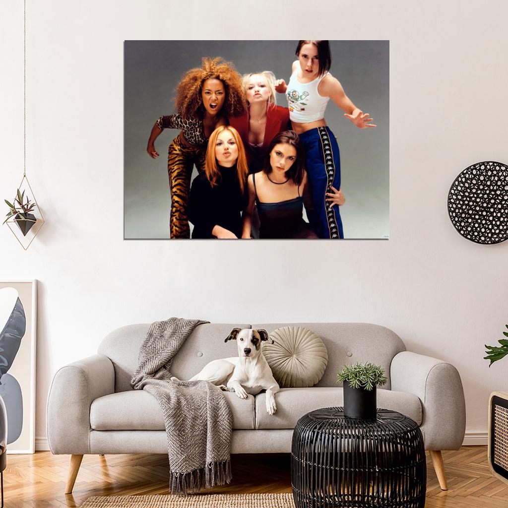 Spice Girls Hot Pop Music Group Wall Art Print Poster