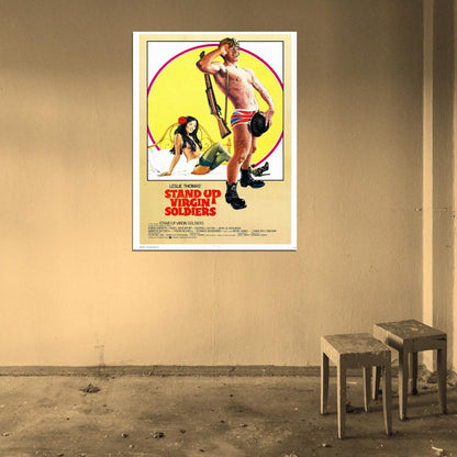 Stand Up Virgin Soldiers Movie Vintage Wall Art Print Poster