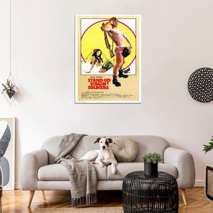 Stand Up Virgin Soldiers Movie Vintage Wall Art Print Poster