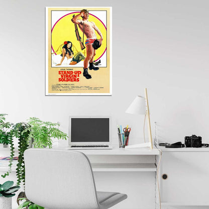 Stand Up Virgin Soldiers Movie Vintage Wall Art Print Poster