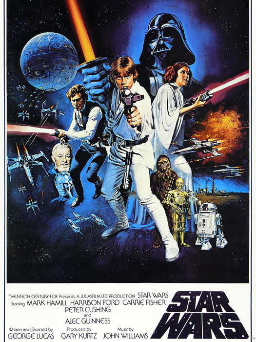 Star Wars Movie Vintage Wall Art Print Poster