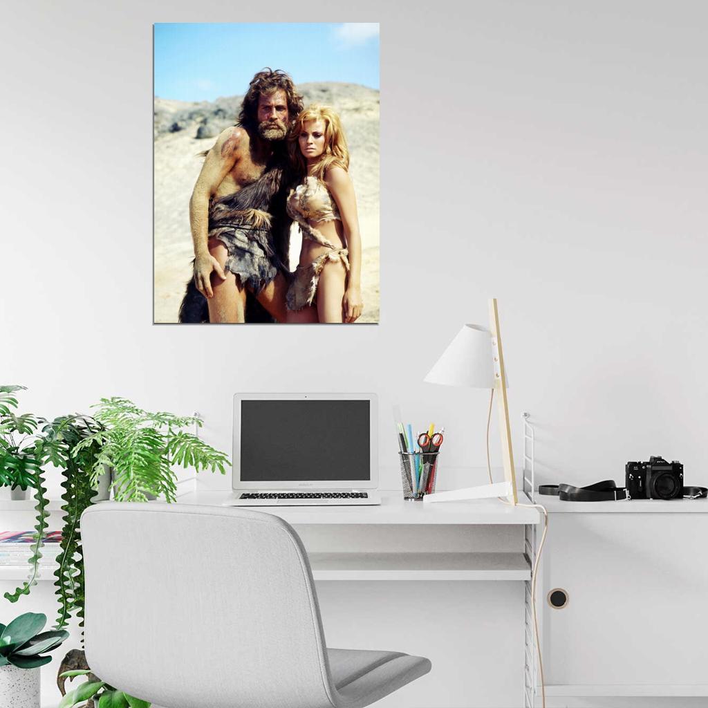One Million Years B.C. Retro Movie Vintage Wall Art Print Poster