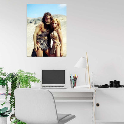 One Million Years B.C. Retro Movie Vintage Wall Art Print Poster