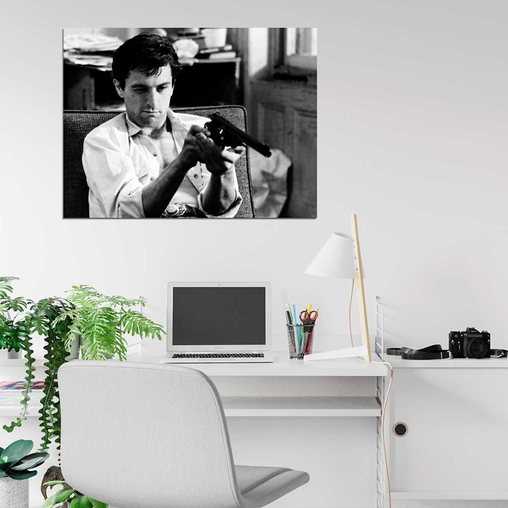 Taxi Driver 1976 Retro Classic Movie Vintage Wall Art Print Poster