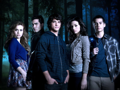 Teen Wolf Characters Cast Tv Series Wall Art Print Poster