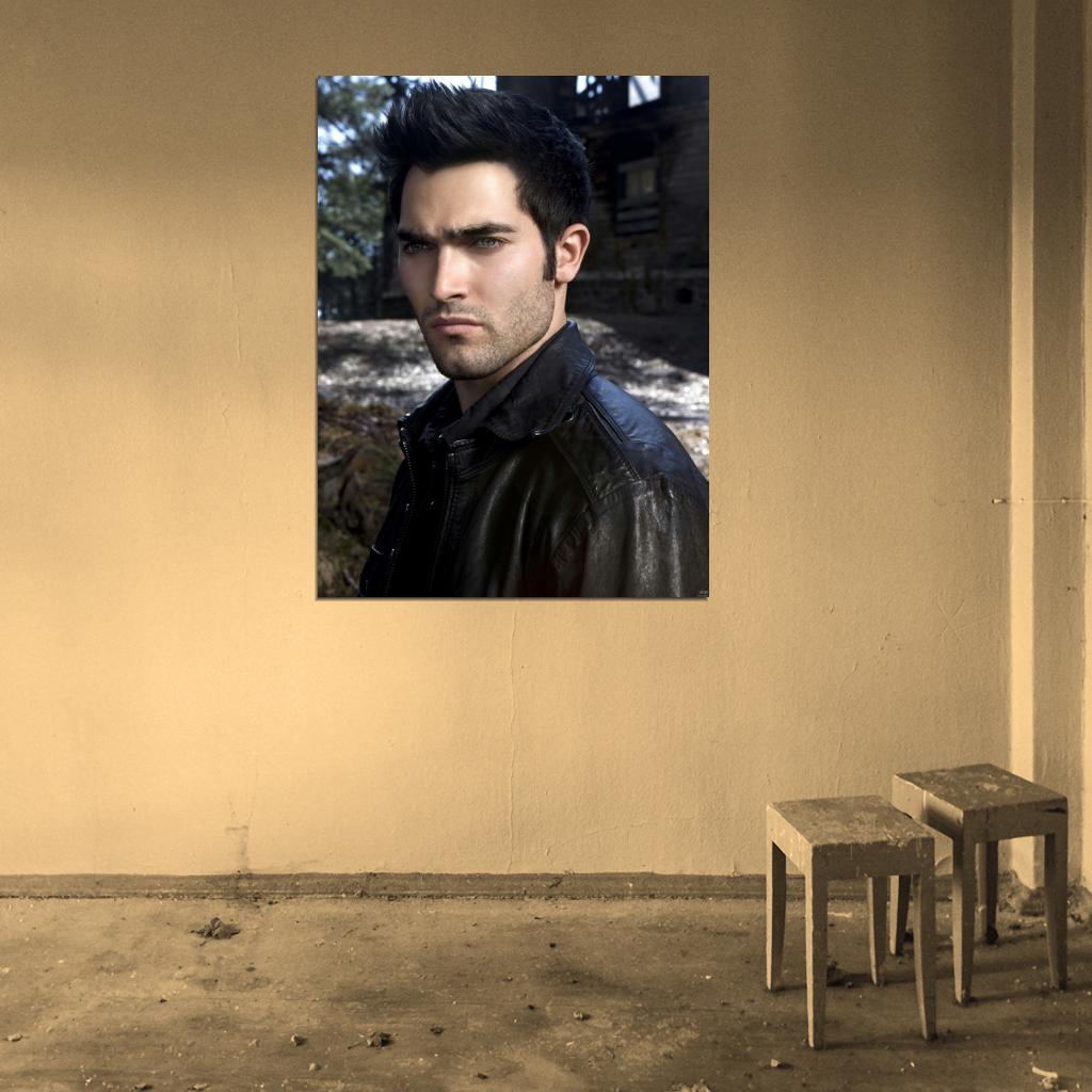 Teen Wolf Derek Hale Tyler Hoechlin Tv Series Wall Art Print Poster
