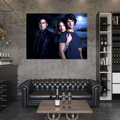 Teen Wolf Characters Tv Series Wall Art Print Poster