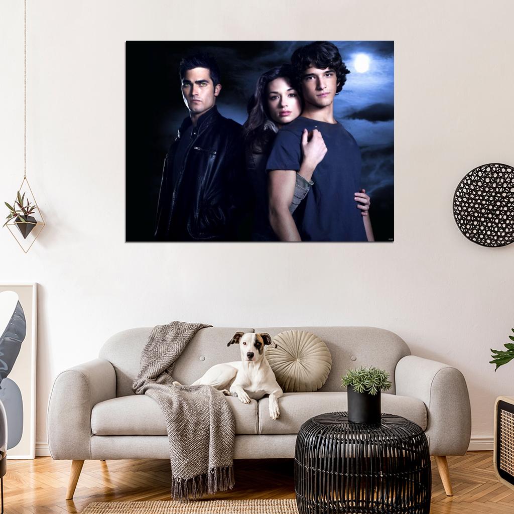 Teen Wolf Characters Tv Series Wall Art Print Poster