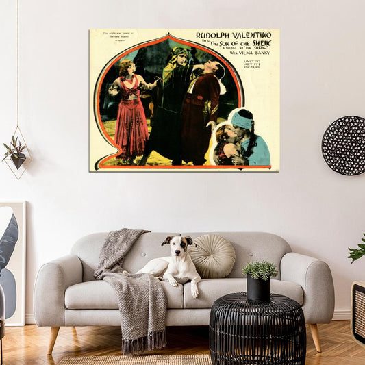 The Son of the Sheik 1926 Retro Movie Vintage Wall Art Print Poster