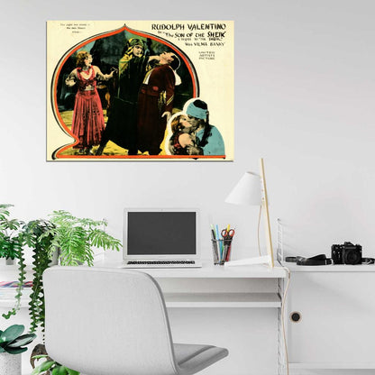 The Son of the Sheik 1926 Retro Movie Vintage Wall Art Print Poster