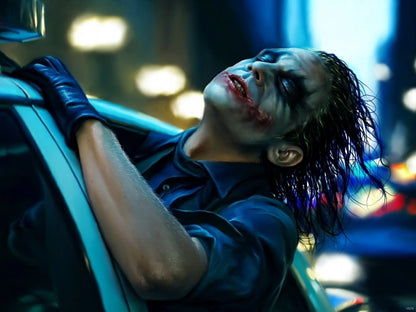 The Dark Knight Joker Movie Cool Art Wall Art Print Poster