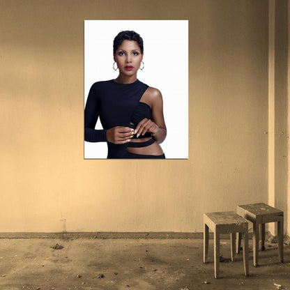 Toni Braxton Pop Music Singer Wall Art Print Poster