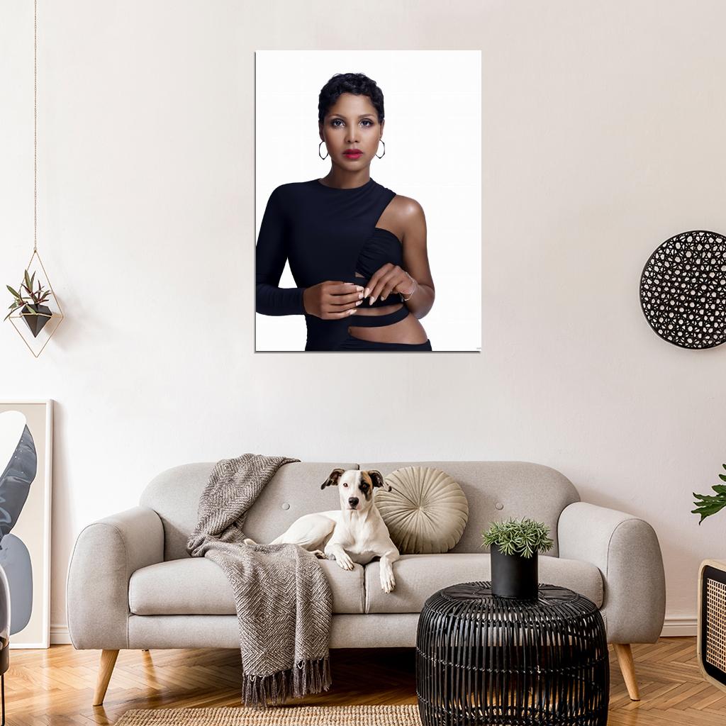 Toni Braxton Pop Music Singer Wall Art Print Poster