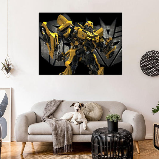 Transformers Camaro Movie Wall Art Print Poster