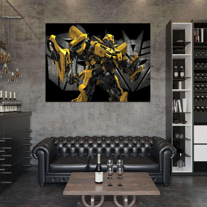 Transformers Camaro Movie Wall Art Print Poster
