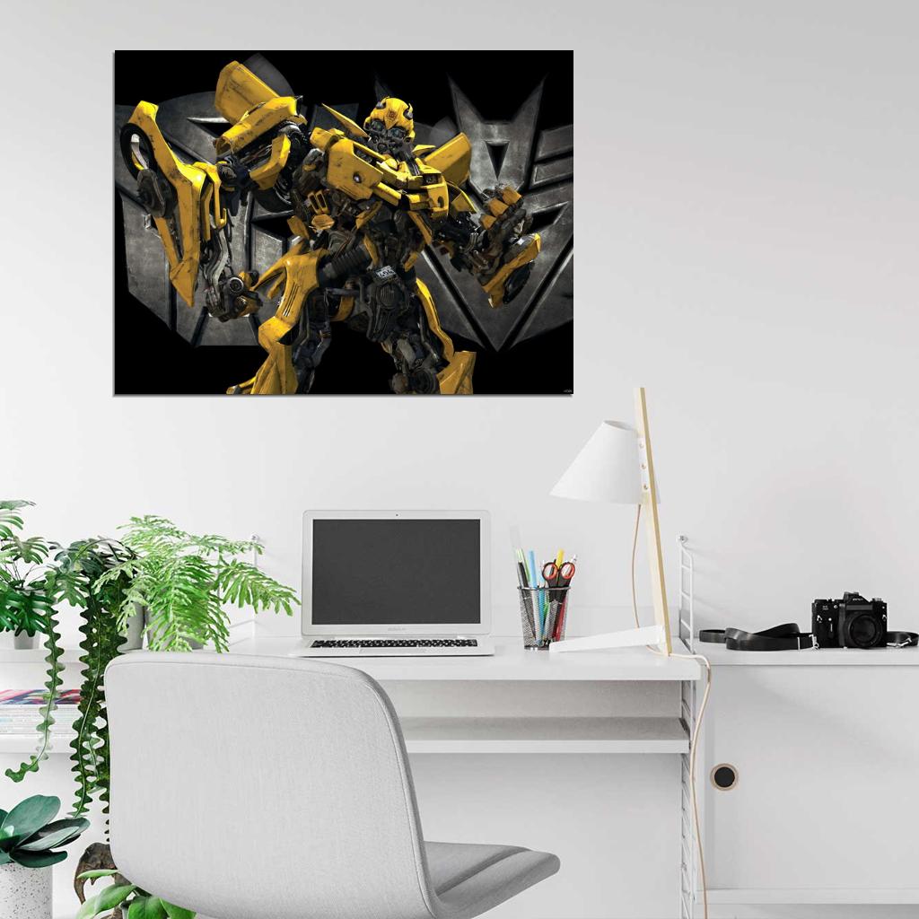 Transformers Camaro Movie Wall Art Print Poster