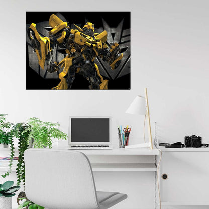 Transformers Camaro Movie Wall Art Print Poster