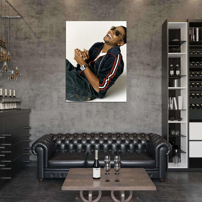 Usher Smile R&B Music Singer Wall Art Print Poster
