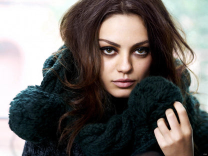 Mila Kunis Hot Portrait Actress Wall Art Print Poster