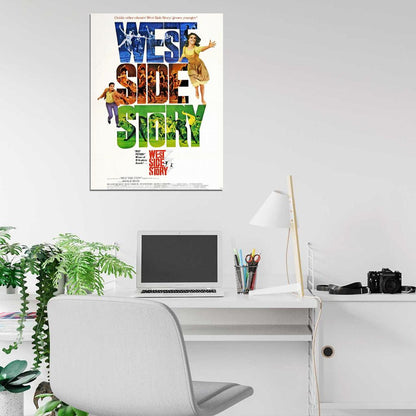 West Side Story 1961 Classic Movie Vintage Wall Art Print Poster