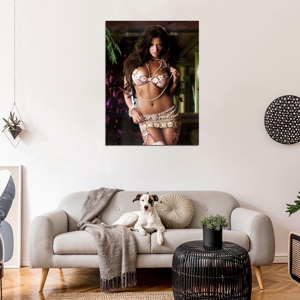 Candice Michelle Sexy Hot Divas Lingerie Wall Art Print Poster