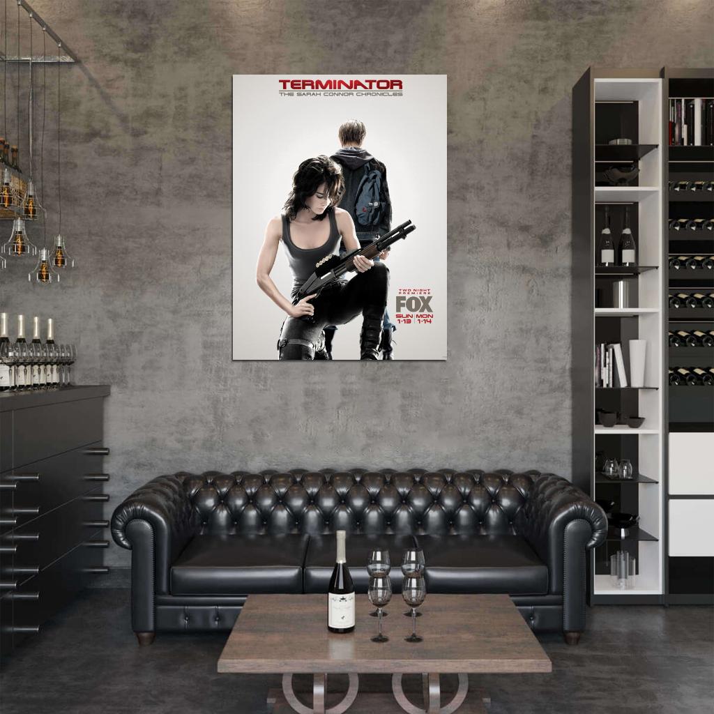 Terminator The Sarah Connor Chronicles Series Wall Art Print Poster