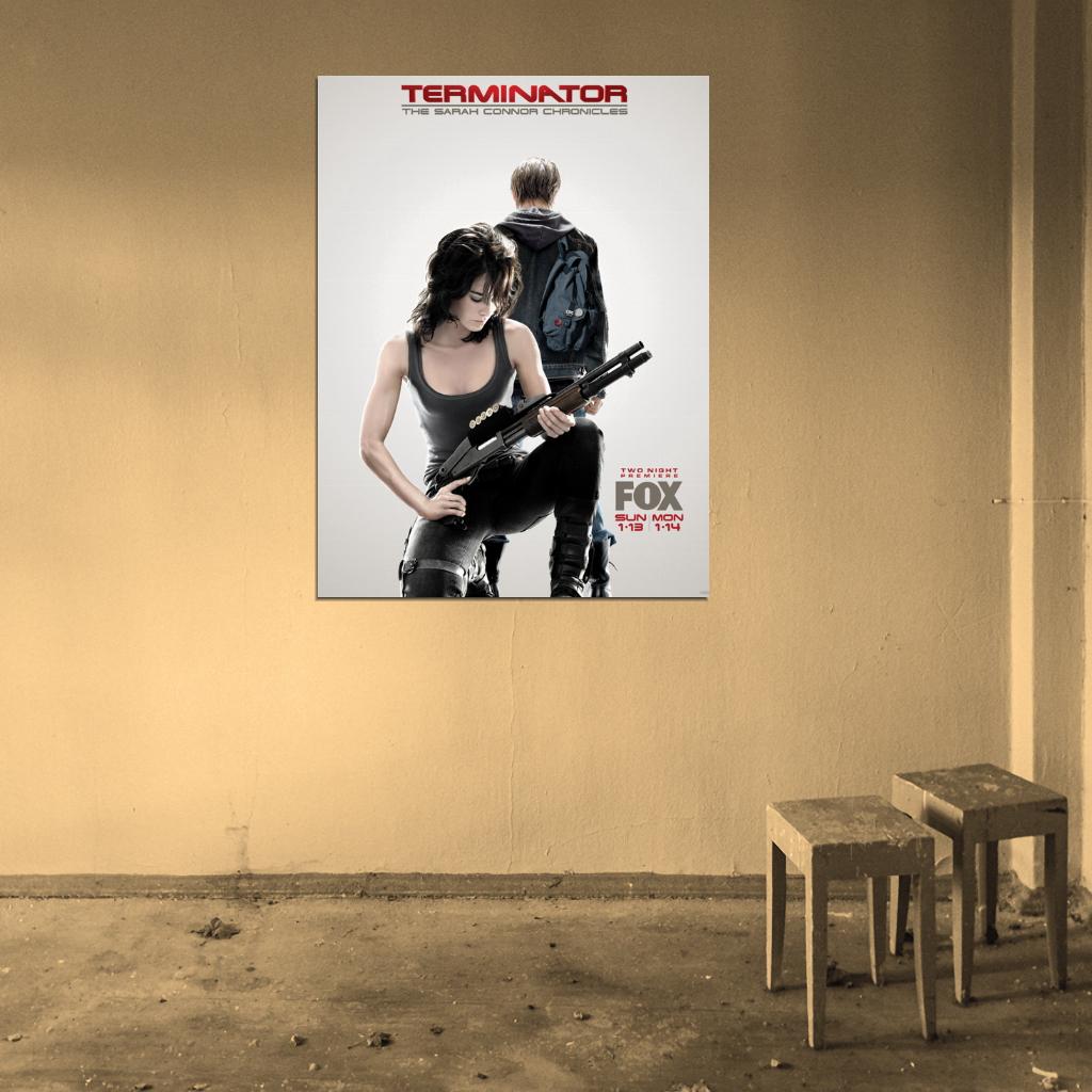Terminator The Sarah Connor Chronicles Series Wall Art Print Poster