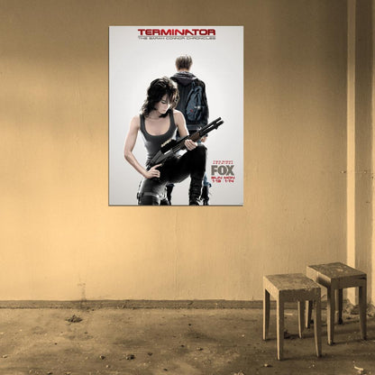 Terminator The Sarah Connor Chronicles Series Wall Art Print Poster