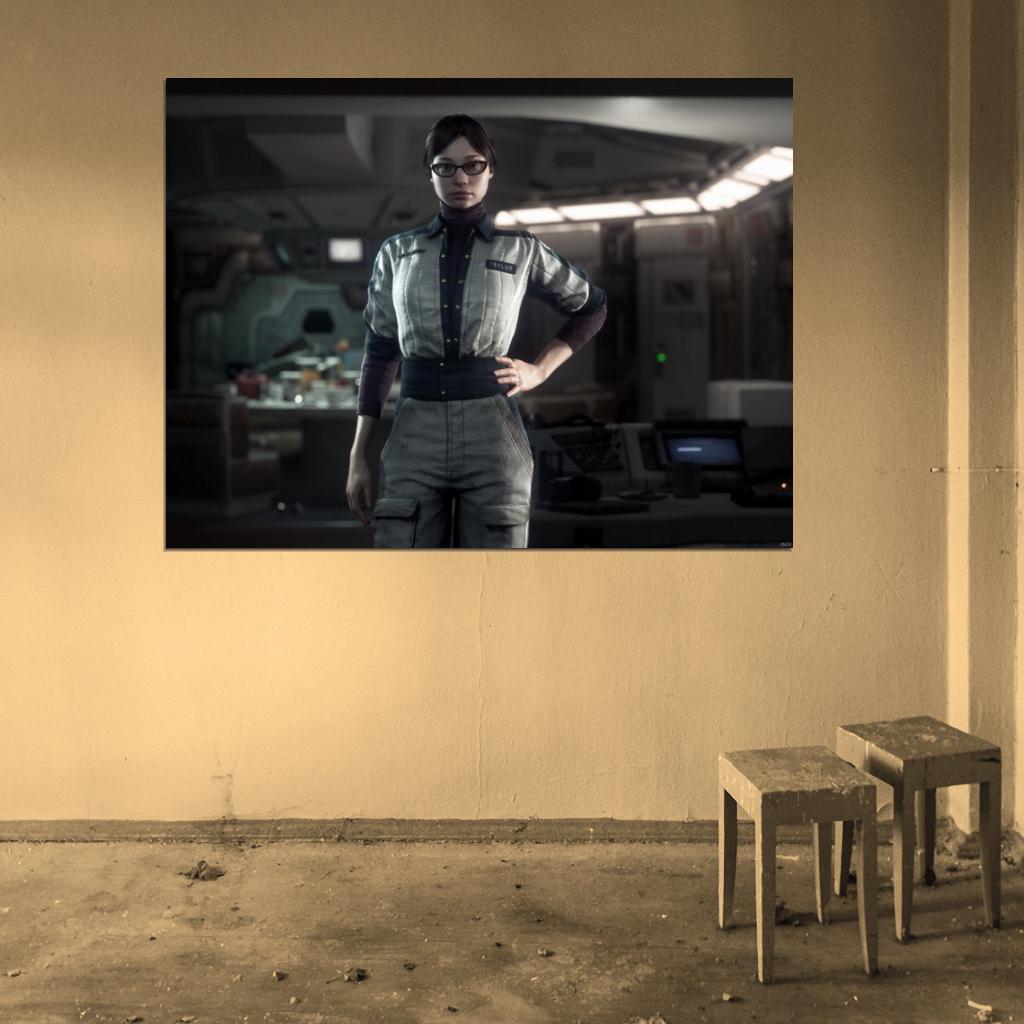 Alien Isolation Nina Taylor Game Wall Art Print Poster
