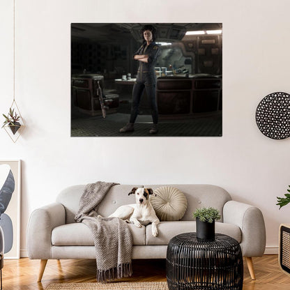Alien Isolation Ellen Ripley Video Game Wall Art Print Poster