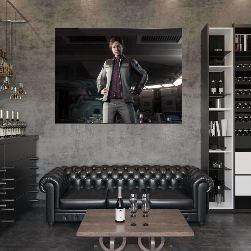 Alien Isolation Characters Video Game Wall Art Print Poster